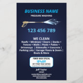 プロフェッショナル加圧洗浄力洗浄ブシン チラシ (正面)