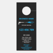 プロフェッショナル加圧洗浄力洗浄ブシン ドアノブサイン (裏面)