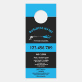 プロフェッショナル加圧洗浄力洗浄ブシン ドアノブサイン (裏面)