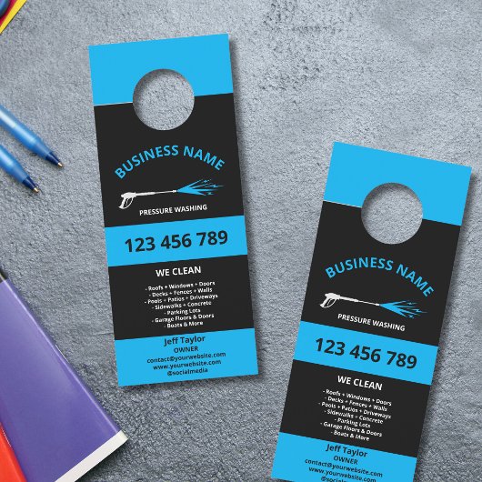 プロフェッショナル加圧洗浄力洗浄ブシン ドアノブサイン