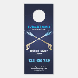 プロフェッショナル加圧洗浄力洗浄ブシン ドアノブサイン