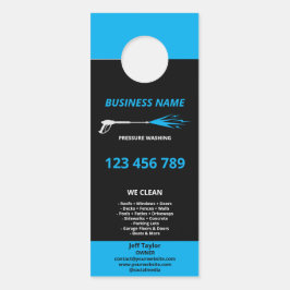 プロフェッショナル加圧洗浄力洗浄ブシン ドアノブサイン