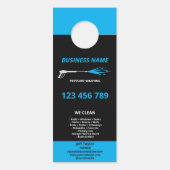 プロフェッショナル加圧洗浄力洗浄ブシン ドアノブサイン (裏面)