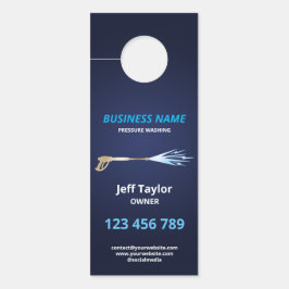 プロフェッショナル加圧洗浄力洗浄ブシン ドアノブサイン