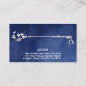 プロフェッショナル加圧洗浄力洗浄ブシン 名刺 (裏面)