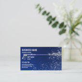 プロフェッショナル加圧洗浄力洗浄ブシン 名刺 (スタンド正面)