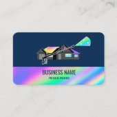 プロフェッショナル加圧洗浄力洗浄ブシン 名刺 (正面)