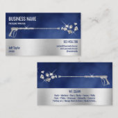 プロフェッショナル加圧洗浄力洗浄ブシン 名刺 (正面/裏面)