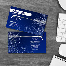 プロフェッショナル加圧洗浄力洗浄ブシン 名刺