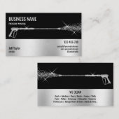 プロフェッショナル加圧洗浄力洗浄ブシン 名刺 (正面/裏面)