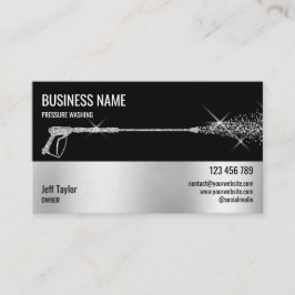 プロフェッショナル加圧洗浄力洗浄ブシン 名刺