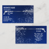 プロフェッショナル加圧洗浄力洗浄ブシン 名刺 (正面/裏面)