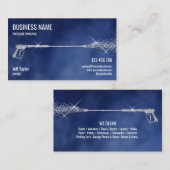 プロフェッショナル加圧洗浄力洗浄ブシン 名刺 (正面/裏面)