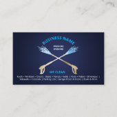 プロフェッショナル加圧洗浄力洗浄ブシン 名刺 (正面)