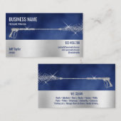 プロフェッショナル加圧洗浄力洗浄ブシン 名刺 (正面/裏面)