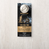 プロフェッショナル加圧洗浄力洗浄屋根 ドアノブサイン (ノブ)