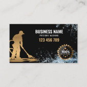 プロフェッショナル加圧洗浄力洗浄屋根 名刺 (正面)