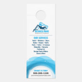 プロフェッショナル加圧洗浄力洗浄 ドアノブサイン (正面)