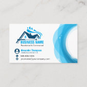 プロフェッショナル加圧洗浄力洗浄 名刺 (正面)