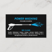 プロフェッショナル加圧洗浄力洗浄 名刺 (正面)