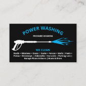 プロフェッショナル加圧洗浄力洗浄 名刺 (正面)