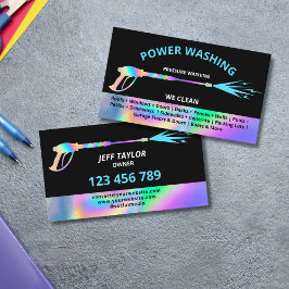 プロフェッショナル加圧洗浄力洗浄 名刺