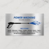 プロフェッショナル加圧洗浄力洗浄 名刺 (正面)