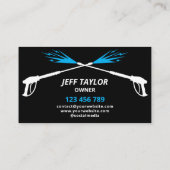 プロフェッショナル加圧洗浄力洗浄 名刺 (裏面)