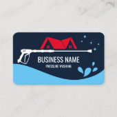 プロフェッショナル加圧洗浄力男らし部 名刺 (正面)