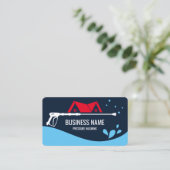 プロフェッショナル加圧洗浄力男らし部 名刺 (スタンド正面)