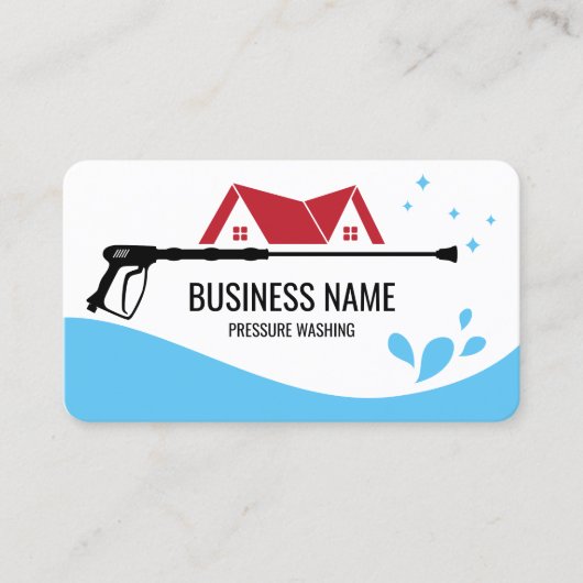 プロフェッショナル加圧洗浄力男らし部 名刺 (正面)