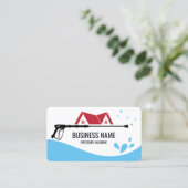 プロフェッショナル加圧洗浄力男らし部 名刺 (スタンド正面)