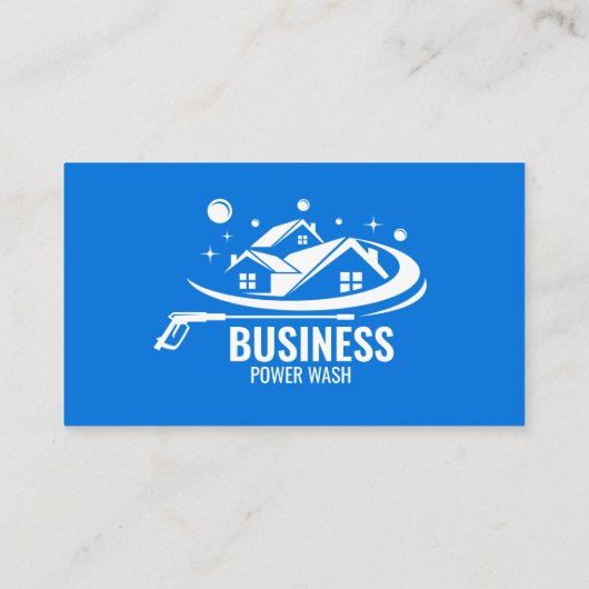プロフェッショナル加圧洗浄式パワーウォッシュクリーニング 名刺 (裏面)