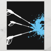 プロフェッショナル加圧洗浄清掃用屋根樋 チラシ (裏面)