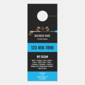 プロフェッショナル加圧洗浄用動力樋洗浄機 ドアノブサイン (裏面)