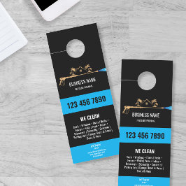 プロフェッショナル加圧洗浄用動力樋洗浄機 ドアノブサイン