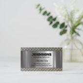 プロフェッショナル加工機溶接サービス 名刺 (スタンド正面)