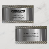 プロフェッショナル加工機溶接サービス 名刺 (正面/裏面)