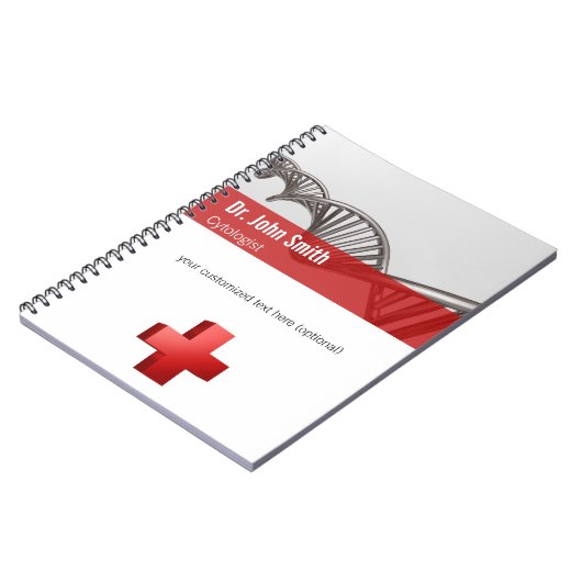 プロフェッショナル医学DNAストランドクロス ノートブック (左側)