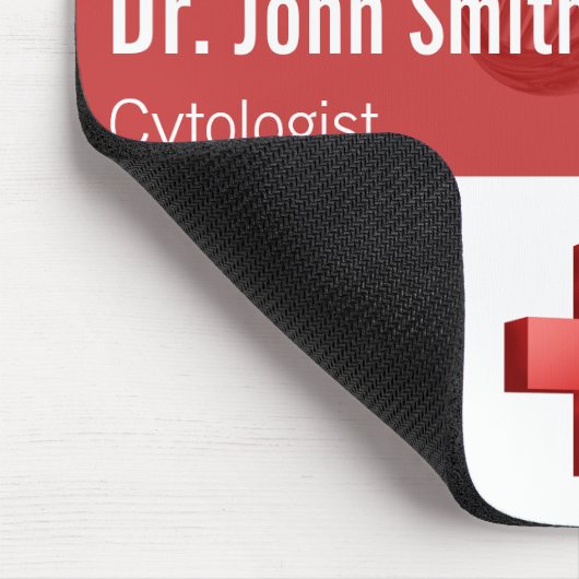 プロフェッショナル医学DNAストランドクロス マウスパッド (コーナー)