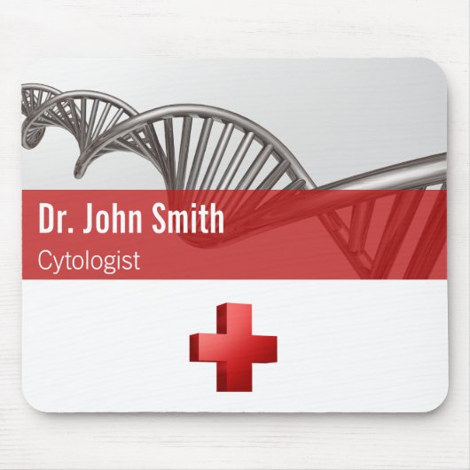 プロフェッショナル医学DNAストランドクロス マウスパッド (正面)