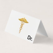プロフェッショナル医師用名刺 名刺 (裏面)
