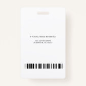 プロフェッショナル医療従事者 バッジ (裏面)