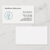 プロフェッショナル医療擁護者 名刺 (正面/裏面)