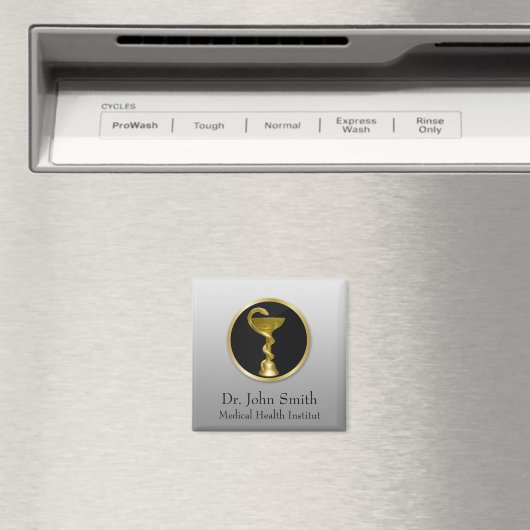 プロフェッショナル医療衛生金ゴールドボウル マグネット (インサイチュ (食洗機))