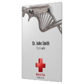 プロフェッショナル医療3DシンボルクロスDNA クリップボード (左)