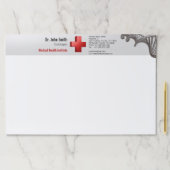 プロフェッショナル医療3DシンボルクロスDNA ペーパーパッド (インサイチュ)