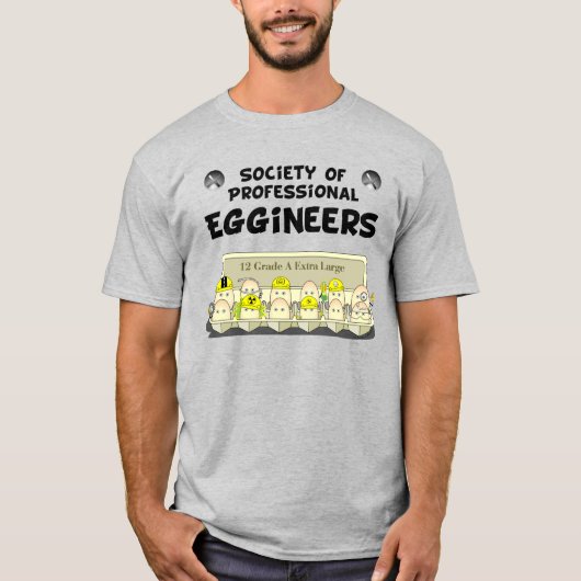 プロフェッショナル卵 Tシャツ (正面)