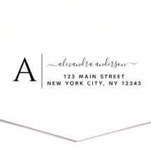 プロフェッショナル又は個人エレガント差出人住所