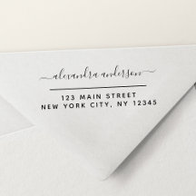 プロフェッショナル又は個人エレガント差出人住所